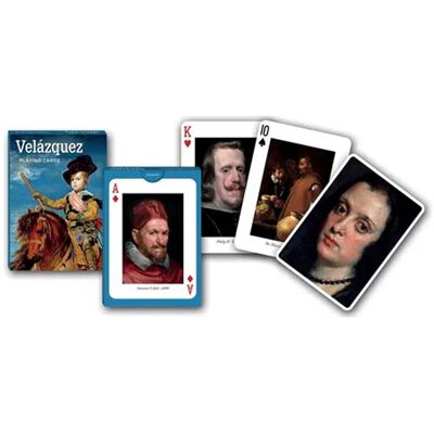 Jeu de 55 cartes Velazquez - Piatnik - Publicité Jeu de 55 cartes Velazquez - Piatnik - Publicité