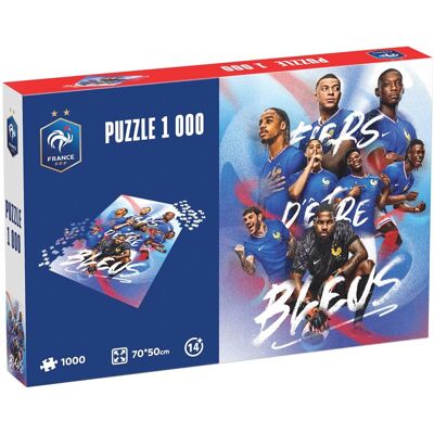 Puzzle 1000 pcs FFF - Megableu - Publicité Puzzle 1000 pcs FFF - Megableu - Publicité