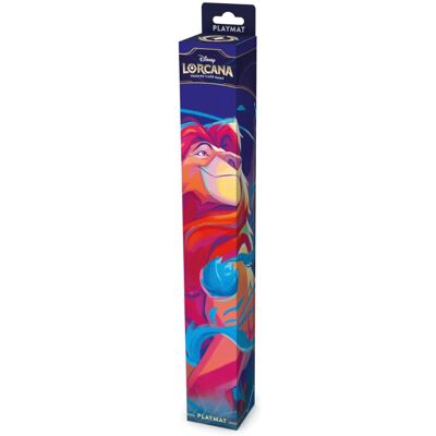 Disney Lorcana TCG -Chapitre 9 Fabuleux : Tapis de jeu Mufasa - Publicité Disney Lorcana TCG -Chapitre 9 Fabuleux : Tapis de jeu Mufasa - Publicité