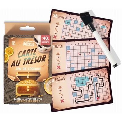 Carte au Trésor - Professor Puzzle - Publicité Carte au Trésor - Professor Puzzle - Publicité