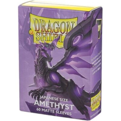 Dragon Shield - Japanese Sleeves - Amethyst (x60) - Publicité Dragon Shield - Japanese Sleeves - Amethyst (x60) - Publicité