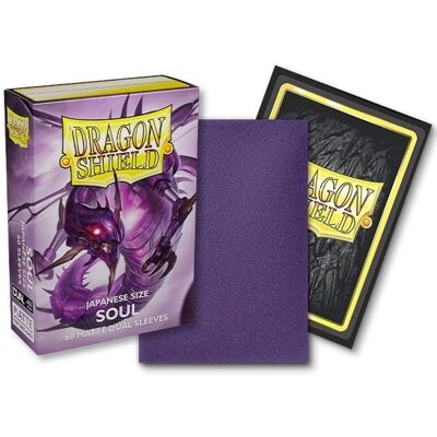 Dragon Shield - Dual Matte - Japanese Sleeves - Soul (x60) NEW - Publicité Dragon Shield - Dual Matte - Japanese Sleeves - Soul (x60) NEW - Publicité