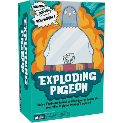 Exploding Kittens Exploding Pigeon - Publicité Exploding Kittens Exploding Pigeon - Publicité
