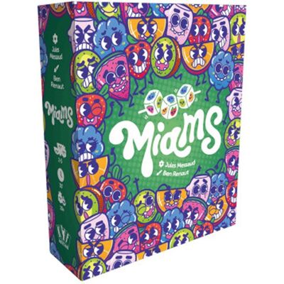 Kyf Edition Miams - Jeu de Société Famille dès 10 ans - Combinaisons de Fruits Surprises - Publicité Kyf Edition Miams - Jeu de Société Famille dès 10 ans - Combinaisons de Fruits Surprises - Publicité