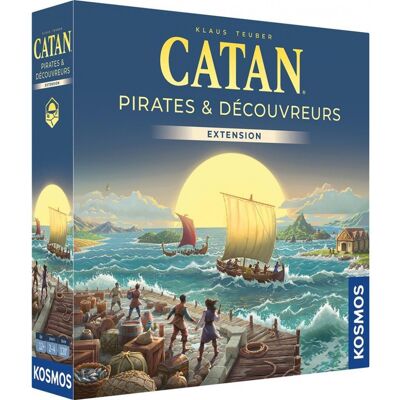 Filosofia Games CATAN : Extension Pirates et découvreurs (2025) - Publicité Filosofia Games CATAN : Extension Pirates et découvreurs (2025) - Publicité