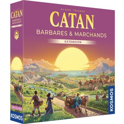 Filosofia Games CATAN : Extension Barbares et marchands (2025) - Publicité Filosofia Games CATAN : Extension Barbares et marchands (2025) - Publicité