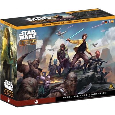 Atomic Star Wars Legion : Rebel Alliance Starter Set (Base) - Publicité Atomic Star Wars Legion : Rebel Alliance Starter Set (Base) - Publicité