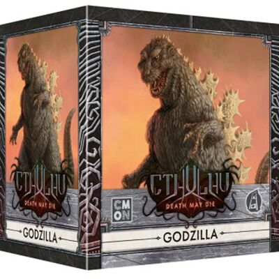 CMON Cthulhu Death May Die - Extension Godzilla - Publicité CMON Cthulhu Death May Die - Extension Godzilla - Publicité