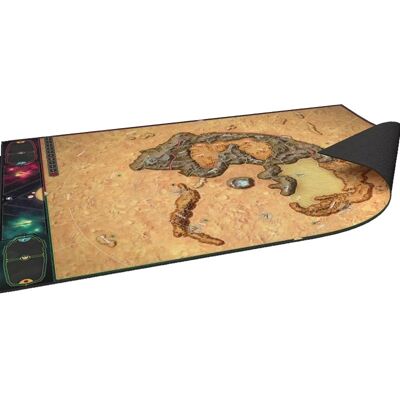 CMON Dune La Guerre pour Arrakis - Playmat Arrakis - Publicité CMON Dune La Guerre pour Arrakis - Playmat Arrakis - Publicité