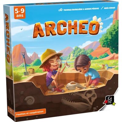 Gigamic Archaeo - Jeu d'Archéologie pour Enfants - Fouille 3D - À partir de 5 ans - 1-5 Joueurs - Publicité Gigamic Archaeo - Jeu d'Archéologie pour Enfants - Fouille 3D - À partir de 5 ans - 1-5 Joueurs - Publicité