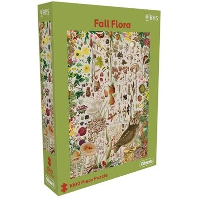 Puzzle 1000 pcs Fall Flora - Gibsons - Publicité Puzzle 1000 pcs Fall Flora - Gibsons - Publicité