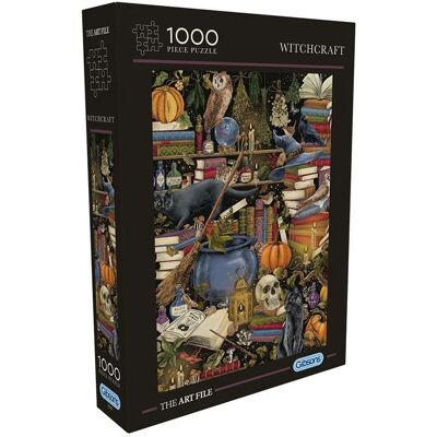 Puzzle 1000 pcs Witchcraft - Gibsons - Publicité Puzzle 1000 pcs Witchcraft - Gibsons - Publicité