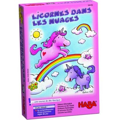 Licornes dans les nuages : Le Jeu - Haba - Publicité Licornes dans les nuages : Le Jeu - Haba - Publicité