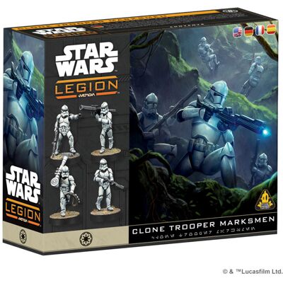 Atomic Star Wars Legion - Clone Trooper Marksmen - Publicité Atomic Star Wars Legion - Clone Trooper Marksmen - Publicité