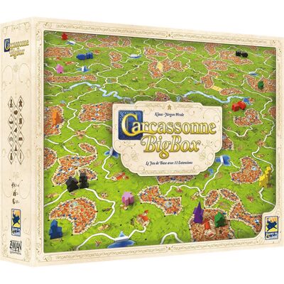 Hans im gluck Carcassonne Big Box (V.3.1) 2025 FR - Publicité Hans im gluck Carcassonne Big Box (V.3.1) 2025 FR - Publicité