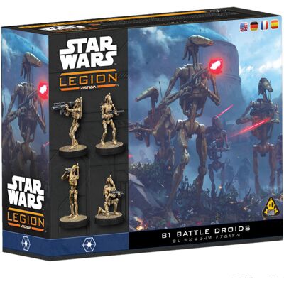 Atomic Star Wars Legion - B1 Battle Droid - Publicité Atomic Star Wars Legion - B1 Battle Droid - Publicité