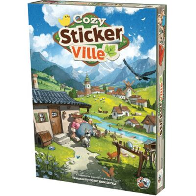 Unexpected Games Cozy Stickerville - Publicité Unexpected Games Cozy Stickerville - Publicité