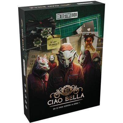 Detective Box : Short Stories - Ciao Bella - Publicité Detective Box : Short Stories - Ciao Bella - Publicité