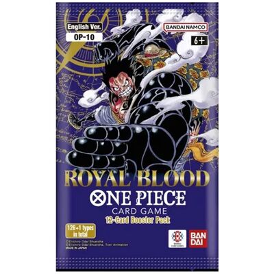 Bandaï One Piece : OP10 Royal Blood booster à l'unité EN - Publicité Bandaï One Piece : OP10 Royal Blood booster à l'unité EN - Publicité