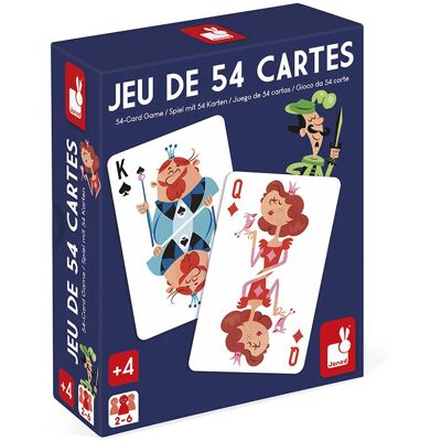 Jeu de 54 cartes - Janod - Publicité Jeu de 54 cartes - Janod - Publicité