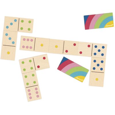 Jeu de Dominos bois - Janod - Publicité Jeu de Dominos bois - Janod - Publicité