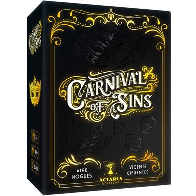 Actarus Editions Carnival of Sins - Publicité Actarus Editions Carnival of Sins - Publicité