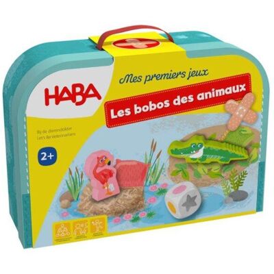 Haba Mes premiers jeux : Les bobos des animaux - Publicité Haba Mes premiers jeux : Les bobos des animaux - Publicité