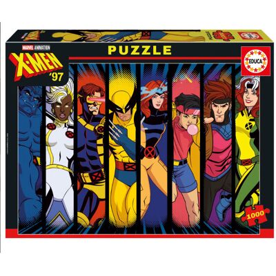 EDUCA BORRAS Puzzle 1000 pcs X-Men '97 - Educa - Publicité EDUCA BORRAS Puzzle 1000 pcs X-Men '97 - Educa - Publicité