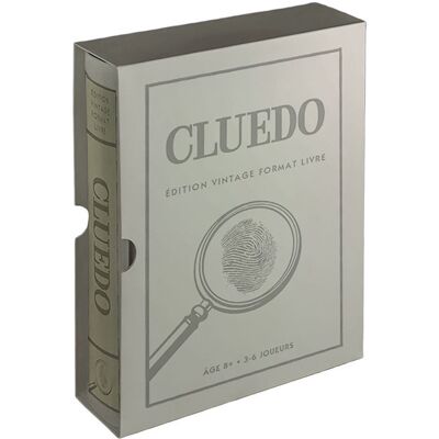 Megableu Cluedo Edition Vintage - Format Livre - Publicité Megableu Cluedo Edition Vintage - Format Livre - Publicité