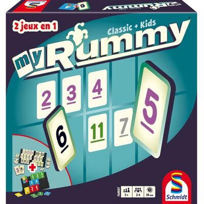 Schmidt My Rummy Classic & Kids - Publicité Schmidt My Rummy Classic & Kids - Publicité