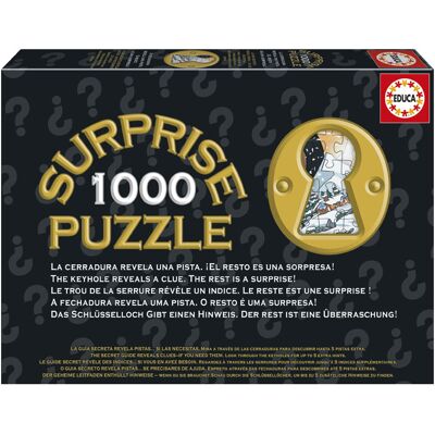 EDUCA BORRAS Puzzle Surprise 1000 pcs Antique Xmas - Educa - Publicité EDUCA BORRAS Puzzle Surprise 1000 pcs Antique Xmas - Educa - Publicité