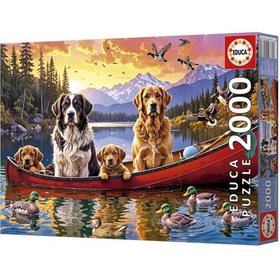 EDUCA BORRAS Puzzle 2000 pcs Dimanche avec les enfants - Educa - Publicité EDUCA BORRAS Puzzle 2000 pcs Dimanche avec les enfants - Educa - Publicité