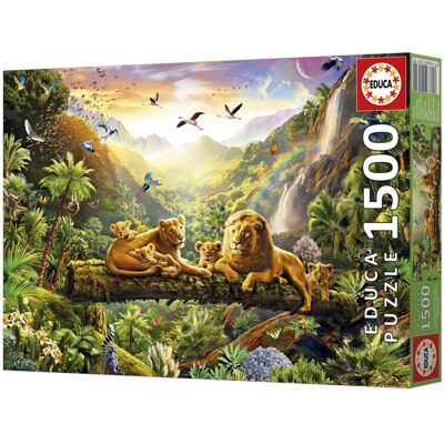EDUCA BORRAS Puzzle 1500 pcs Le Pont de l'Arbre au lion - Educa - Publicité EDUCA BORRAS Puzzle 1500 pcs Le Pont de l'Arbre au lion - Educa - Publicité