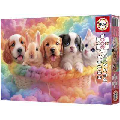 EDUCA BORRAS Puzzle 300 pcs Copains du Basket - Educa - Publicité EDUCA BORRAS Puzzle 300 pcs Copains du Basket - Educa - Publicité
