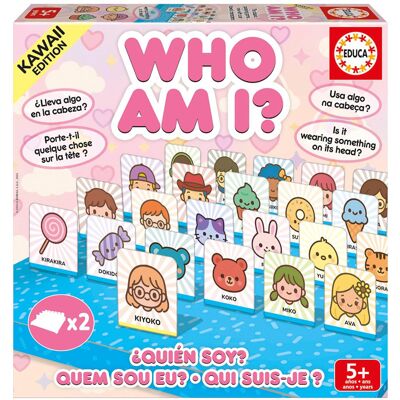 EDUCA BORRAS Qui suis-je ? Kawaii Edition - Educa - Publicité EDUCA BORRAS Qui suis-je ? Kawaii Edition - Educa - Publicité