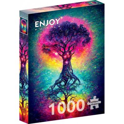Enjoy Puzzle - Baum des Universums - 1000 Pièces - Puzzle - Publicité Enjoy Puzzle - Baum des Universums - 1000 Pièces - Puzzle - Publicité
