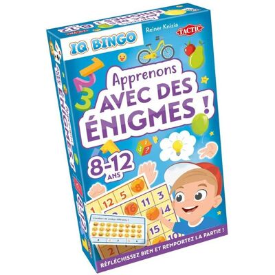 Tactic Apprenons avec des enigmes ! IQ Bingo - Publicité Tactic Apprenons avec des enigmes ! IQ Bingo - Publicité