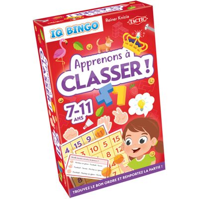 Tactic Apprenons à classer ! IQ Bingo - Publicité Tactic Apprenons à classer ! IQ Bingo - Publicité