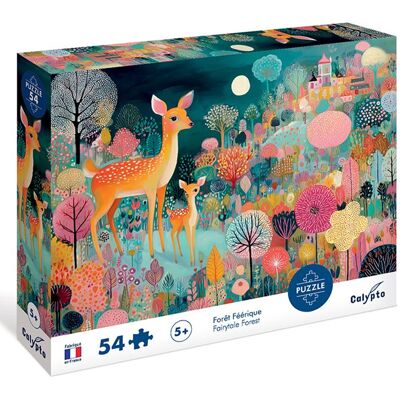 SentoSphère Puzzle 54 pcs Forêt Féérique - Calypto - Publicité SentoSphère Puzzle 54 pcs Forêt Féérique - Calypto - Publicité