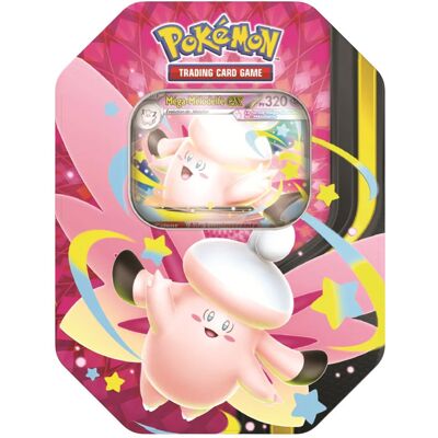 Pokémon Pokemon : Pokebox Méga-Mélodelfe-ex - Publicité Pokémon Pokemon : Pokebox Méga-Mélodelfe-ex - Publicité