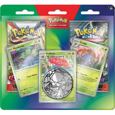 Pokémon : Duopack Mystherbe, Ortide et Rafflesia - Publicité Pokémon : Duopack Mystherbe, Ortide et Rafflesia - Publicité