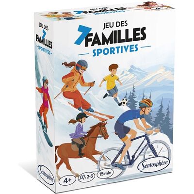 Jeu des 7 familles : Sportives - Sentosphère - Publicité Jeu des 7 familles : Sportives - Sentosphère - Publicité