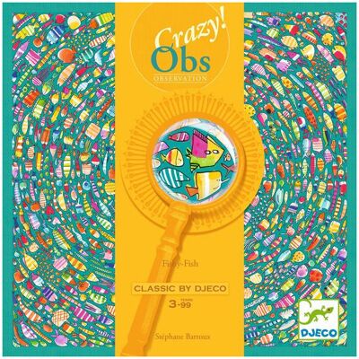 Crazy! Obs : Fishy-Fish - Djeco - Publicité Crazy! Obs : Fishy-Fish - Djeco - Publicité
