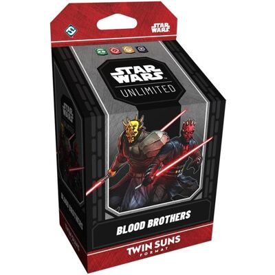 Fantasy Flight Games Star Wars Unlimited : Twin Suns Deck Blood Brothers EN - Publicité Fantasy Flight Games Star Wars Unlimited : Twin Suns Deck Blood Brothers EN - Publicité