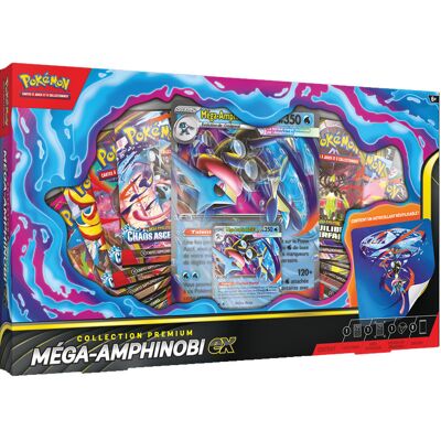 Pokémon : Coffret Premium Méga-Amphinobi-Ex - Publicité Pokémon : Coffret Premium Méga-Amphinobi-Ex - Publicité