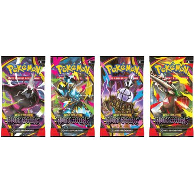 Pokémon : ME05 Nuit Noire - Booster à l'unité - Publicité Pokémon : ME05 Nuit Noire - Booster à l'unité - Publicité