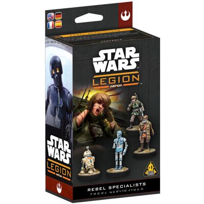 Atomic Star Wars Legion : Rebel Specialists (Reissue) - Publicité Atomic Star Wars Legion : Rebel Specialists (Reissue) - Publicité