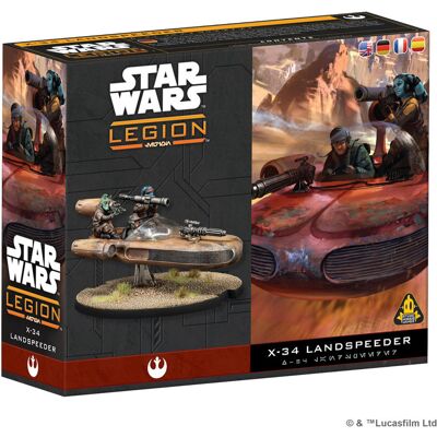 Atomic Star Wars Legion : X-34 Landspeeder (2026) - Publicité Atomic Star Wars Legion : X-34 Landspeeder (2026) - Publicité