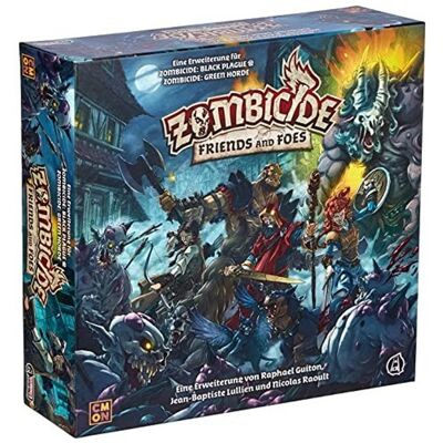 CMON Zombicide Black Plague - Extension Friends and Foes - Publicité CMON Zombicide Black Plague - Extension Friends and Foes - Publicité
