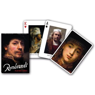 Jeu de 55 cartes Rembrandt - Piatnik - Publicité Jeu de 55 cartes Rembrandt - Piatnik - Publicité